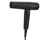 Profesionální fén na vlasy s ionizací Cera Black Jet 1800 - 1800 W (325403) + dárek zdarma