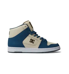 Dc shoes pánské boty Manteca 4 HI Grey / Blue / White | Šedá | Velikost 9,5 US