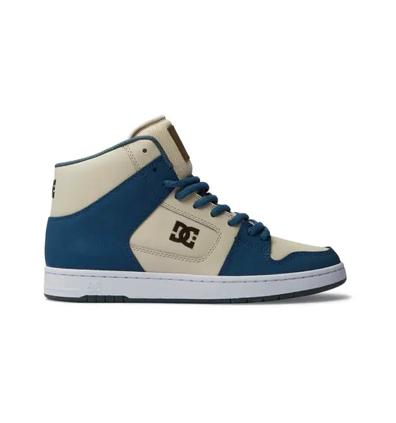 Dc shoes pánské boty Manteca 4 HI Grey / Blue / White | Šedá | Velikost 9,5 US