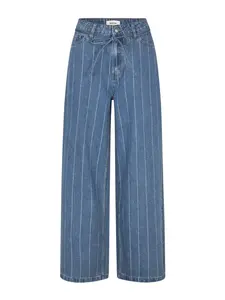 modström Džínsy  modrá denim / biela
