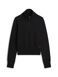 Tommy Jeans Mikina  čierna