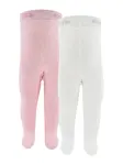 EWERS Pančuchy  ružová / biela
