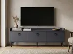 TV stolík PIENA 160 cm, antracitový
