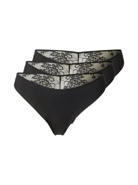 Hunkemöller Tangá  čierna