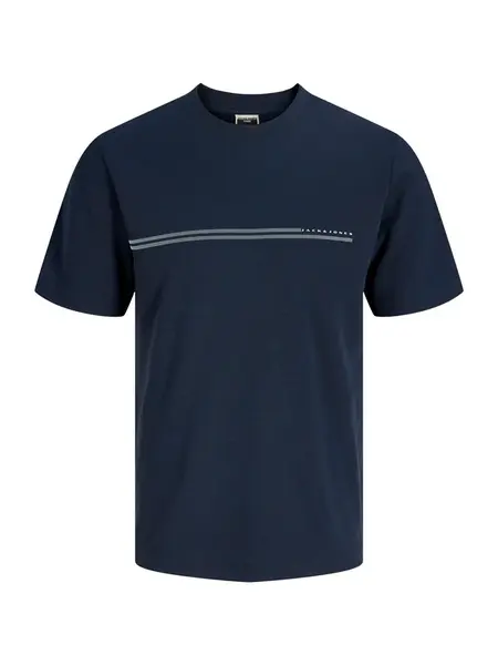 Jack & Jones Junior Tričko 'JCOFUSION'  tmavofialová / biela