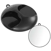 Kruhové zrcadlo Original Best Buy Luna 28 cm - černé (013084102) + dárek zdarma
