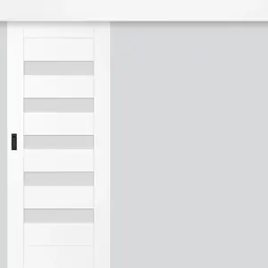 Posuvné dveře na stěnu MAGNÓLIE 1 - Sněhobílá Greko