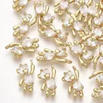 Brass Cubic Zirconia Charms