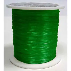 Flat Elastic Crystal String
