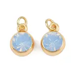 Brass Pave Cubic Zirconia Pendants
