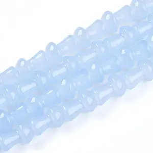Baking Paint Glass Beads Strands