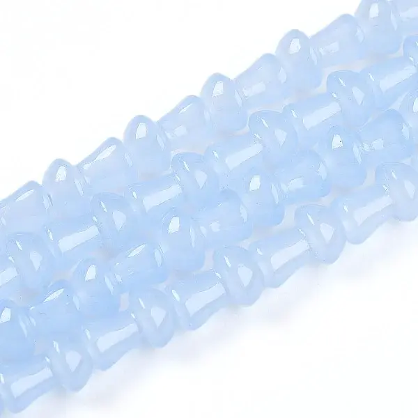 Baking Paint Glass Beads Strands