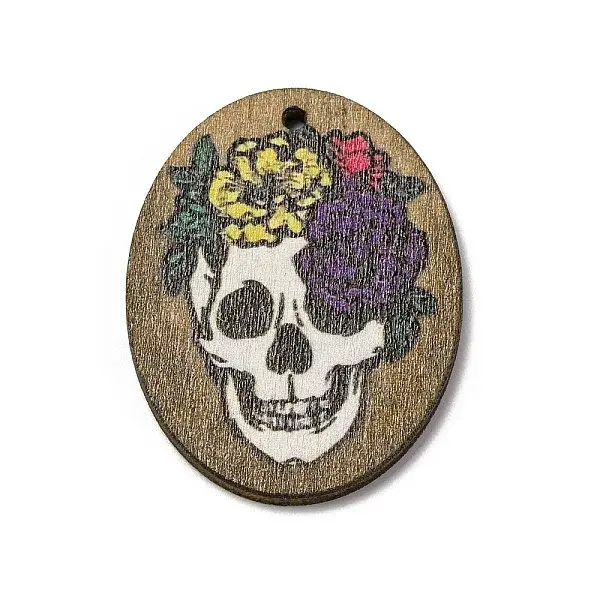 Single Face Printed Wood Pendants