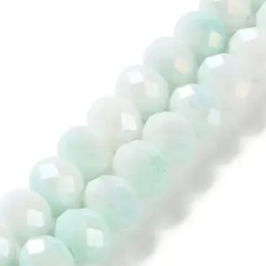Electroplate Glass Beads Strands