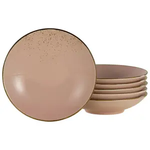 Creatable SADA HLUBOKÝCH TALÍŘŮ kamenina keramika 22 cm
