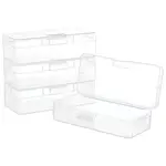 Transparent Plastic Storage Boxes