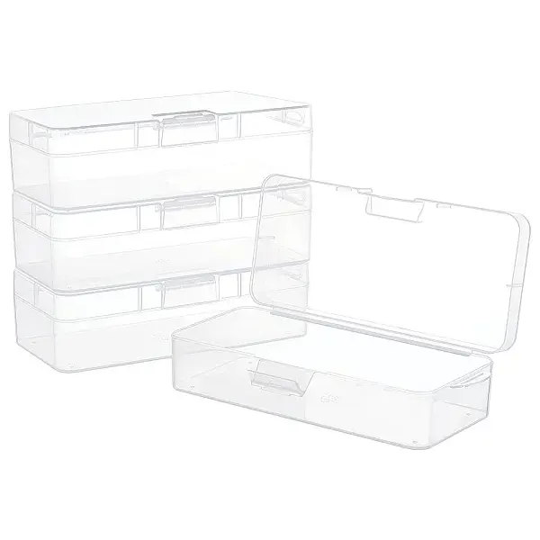 Transparent Plastic Storage Boxes
