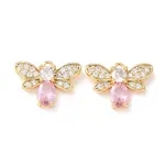 Brass Micro Pave Cubic Zirconia Pendants
