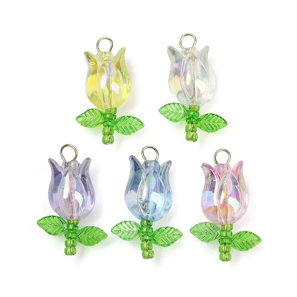 5Pcs Acrylic Pendants