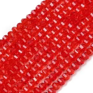 Transparent Glass Beads Strands