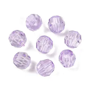 Transparent Acrylic Beads