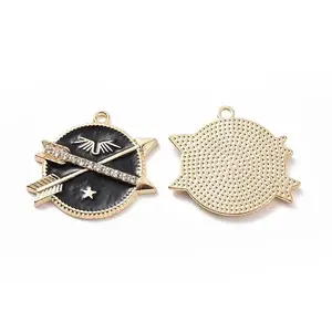 Alloy Enamel Pendants