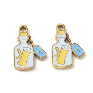 304 Stainless Steel Enamel Pendants