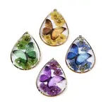 Transparent Epoxy Resin Pendants