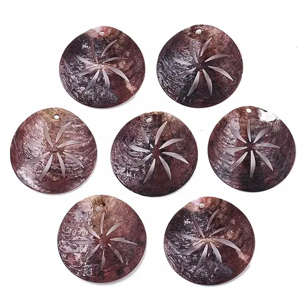 Natural Akoya Shell Pendants