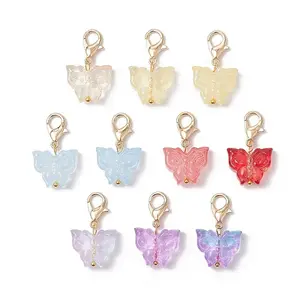 10Pcs Glass Pendant Decoration