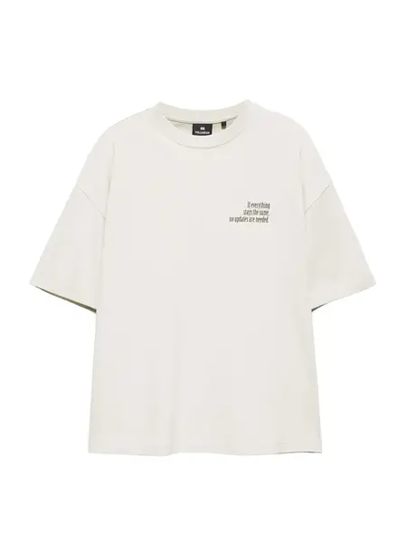 Pull&Bear Tričko  svetlosivá / tmavosivá