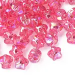 1-Hole Transparent Acrylic Buttons