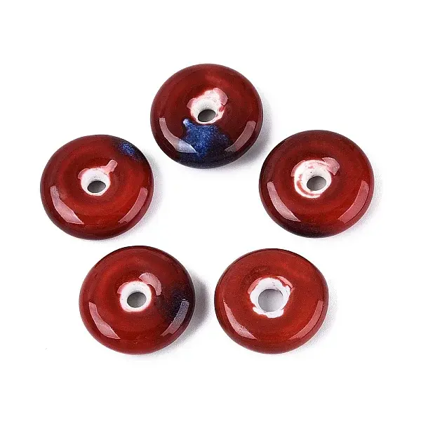 Vintage Handmade Porcelain Beads