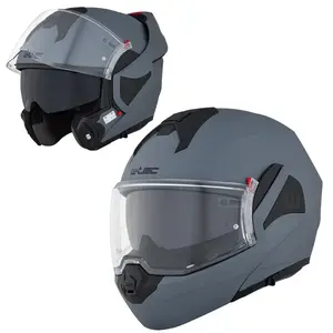 Překlopná moto přilba W-TEC Sabron P/J Nardo Grey XS (53-54)