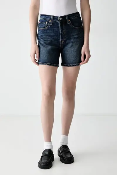 Levi's šortky dámské džínové 501® MID THIGH