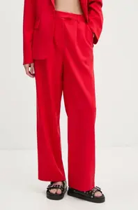 Nohavice Never Fully Dressed Red Sundazed Roamance arden Trousers