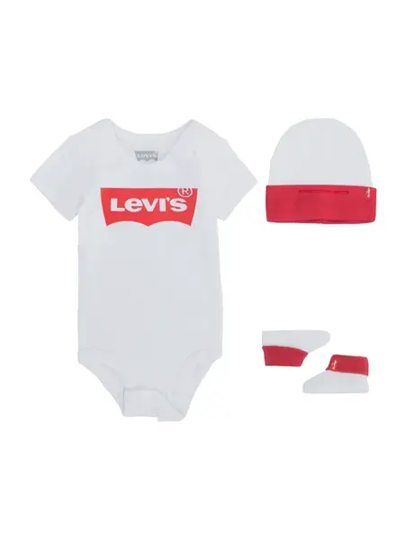 Levi's Kids Body 'Classic Batwing Infant 3pc Set'  biela