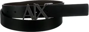 ARMANI EXCHANGE Opasky  hnedá / čierna / strieborná