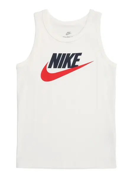 Nike Sportswear Tričko  modrá / červená / biela
