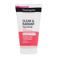Neutrogena Pleťový peeling Clear & Radiant (Face Scrub) 150 ml