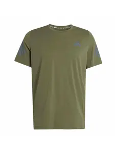 ADIDAS PERFORMANCE Funkčné tričko 'ADI365'  čadičová / olivová