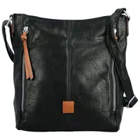 Dámská crossbody kabelka černá - Firenze Jolie