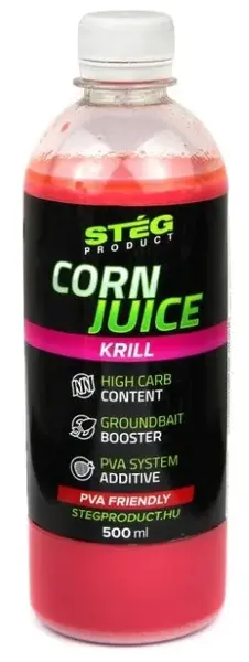 Stég booster corn juice 500 ml - krill