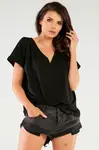 Infinite You Woman's Blouse M267 Black