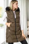 Dámská vesta Dewberry khaki