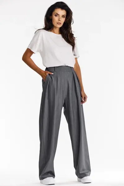 Awama Woman's Trousers A674 Grey