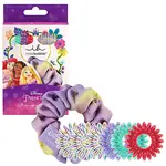 Dětská sada barevných ozdobných spirálových gumiček Invisibobble Disney The Princesses Set (IB-SET-OT-3-1018) + dárek zdarma