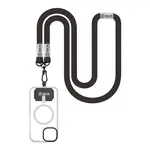 Popruh OBAL:ME NeckTag Trio na telefon, black