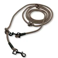 PafDog® Přepínací nastavitelné vodítko 8mm, béžovo-černé extra pevné PAF-541