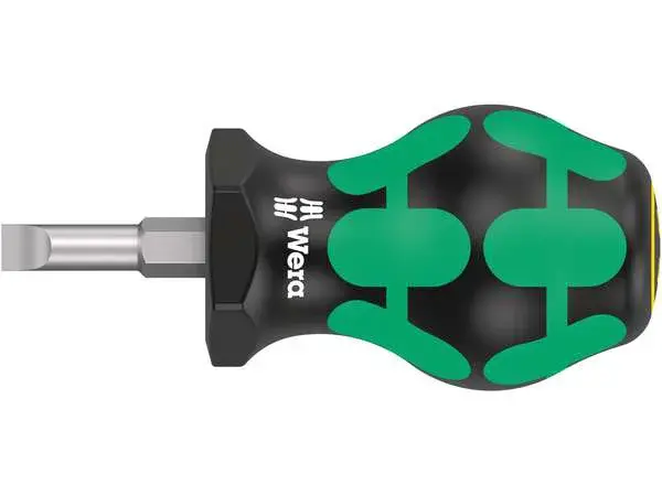 Wera 008842 335 Malý bitový šroubovák Stubby/šroubovák na karburátory, 1 x 5,5 x 24,5 mm